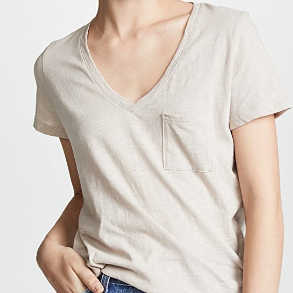 Tan madewell T shirt